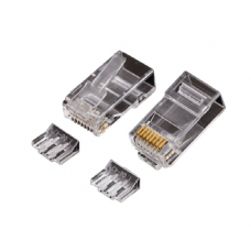 Коннектор OK-net RJ-45 Кат.6 UTP 50U с вставкой упаковка 100 шт. цена указана за шт.