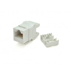 Модуль узкий Keystone Jack RJ-45 кат.6 UTP, 17,2 мм