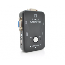 2-портовый KVM свич, переключатель USB