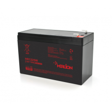 Аккумуляторная батарея MERLION HR1225W, 12V 7Ah ( 151 х 65 х 94 (100) ), 2 kg
