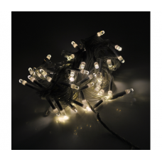 Гирлянды 120LED (Штора) White, 8 режимов, 3х0,3 метра, прозрачная изоляция, BOX