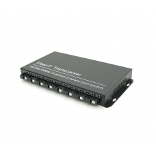Комутатор UPLINK UFS CK-880IS8F2E Fiber Switch 8Fiber 100Mbps + 2 1000M RJ45 ports, корпус метал, БП в комплекті