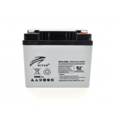 Аккумуляторная батарея AGM RITAR HR12150W, Gray Case, 12V 40.0Ah ( 198 х 166 х 169 (169 ) 12.40kg