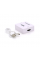 Конвертер Mini, HDMI to VGA, ВХОД HDMI(мама) на ВЫХОД VGA(мама), 720P / 1080P, White, BOX