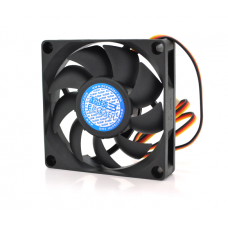 Кулер корпусний Pccooler F72, 70x70x15mm, 12V / 0.26A, RPM 2500±10%, 3-pin, Black, Box