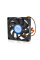 Кулер корпусний Pccooler F72, 70x70x15mm, 12V / 0.26A, RPM 2500±10%, 3-pin, Black, Box