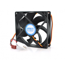 Кулер корпусний Pccooler F92, 90x90x25mm, 12V / 0.08A, RPM 1300±10%, 3-pin + MOLEX, Black, Box