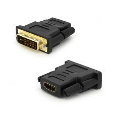 Переходник HDMI(мама) / DVI-I 24+5 (папа) Black