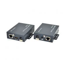 Одноканальный активный удлинитель HDMI сигнала по UTP кабелю. Дальность передачи: до 200 метров, cat5e / cat6e 1080P / 3D с блоком питания.
