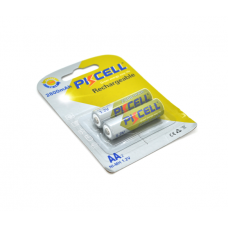 Аккумулятор PKCELL 1.2V AA 2800mAh NiMH Rechargeable Battery, 2 штуки в блистере цена за блистер