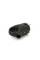 Вилка с заземлением угловая с кольцом, 16A 250V, A112B, Black