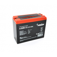 Тяговая аккумуляторная батарея AGM MERLION 6-DZM-32, 12V 32Ah M5 ( 223x93x176мм), 9,5 кг.