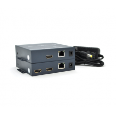 Одноканальный активный удлинитель HDMI сигнала по UTP кабелю. Дальность передачи: до 200метров, cat5e / cat6e 1080P / 3D