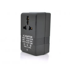 Преобразователь напряжения трансформаторный HC-100W Input 220 V / Output 110V, + универсальная розетка