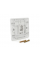 Рамка 86х86 под 1 модуль Keystone Jack RJ-45 кат.5E UTP, 1-port