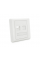Рамка 86х86 под 2 модуля Keystone Jack RJ-45 кат.5E UTP, 2-port