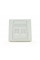 Рамка 86х86 под 2 модуля Keystone Jack RJ-45 кат.5E UTP, 2-port