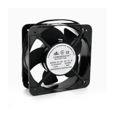 Кулер для охлаждения серверных БП BT-220 15050B2H DC sleeve fan 2pin под пайку - 150*150*50мм, 220V / 0,22A, 2600об / мин