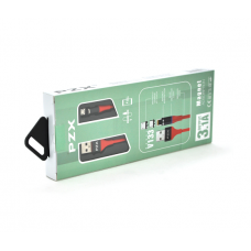 Кабель магнітний PZX V133, Micro-USB, 3.1A, Red, довжина 1м, BOX