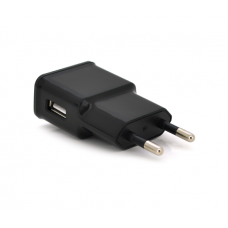 СЗУ 110-240V, 1xUSB, 5V / 2A, Black, Blister-box