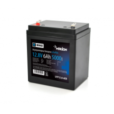 Литий-железо-фосфатный аккумулятор Merlion LiFePO4 12.8V 6AH (4S1P / BMS-5A), (90х70х101(107)), 0,8kg для электротранспорта, 5000 циклов