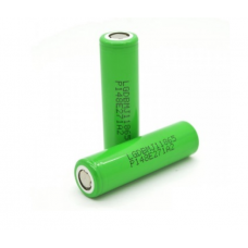 Аккумулятор 18650 Li-Ion LG INR18650MJ1 (LG MJ1), 3500mAh, 10A, 4.2 / 3.65 / 2.5V, GREEN, 2 шт в упаковке, цена за 1 шт
