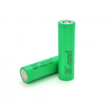 Аккумулятор 18650 Li-Ion Samsung INR18650-25R, 2500mAh, 20A, 4.2 / 3.6 / 2.5V, GREEN, 2 шт в упаковке, цена за 1 шт