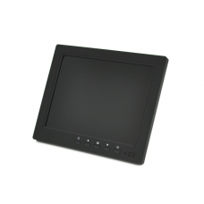 Монітор для відеоспостереження TFT 8" 1024 * 768 (HDMI + VGA + BNC + AV), кут огляду 360 °, IPS, DC: 12V / 1A, BOX