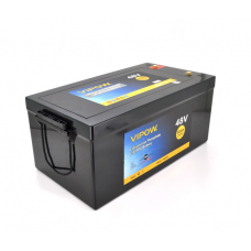 Акумуляторна батарея Vipow LiFePO4 51,2V 50Ah з вбудованою ВМS платою 40A, 48V (520x269x220)