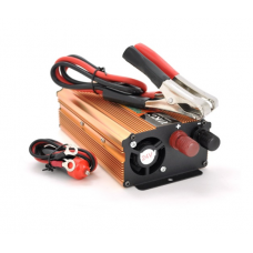 Инвертор напряжения UKC 1500ВА(900Вт), 24 / 220V, approximated, 1 универсальная розетка, клемы + USB