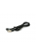 Магнитный кабель PiPo USB 2.0, 1m, 2А, тканевая оплетка, бронированный, Black, OEM