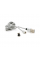 Магнитный кабель PiPo USB 2.0 / Lighting, 2m, 2А, тканевая оплетка, бронированный, съемник, Silver, BOX
