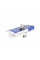 Магнитный кабель PiPo USB 2.0 / Lighting, 2m, 2А, тканевая оплетка, бронированный, съемник, Silver, BOX