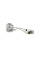 Магнитный кабель PiPo USB 2.0 / Lighting, 2m, 2А, тканевая оплетка, бронированный, съемник, Silver, BOX