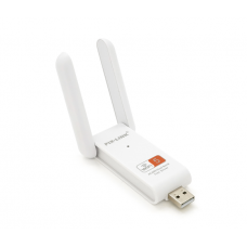 Беспроводной сетевой адаптер Wi-Fi-USB Merlion LV-UAC03D, RTL8811CU, с 2-мя антеннами 10см, 802.11bgn, 600MB, 2.4 GHz, Blister