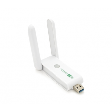 Беспроводной сетевой адаптер Wi-Fi-USB3.0 Merlion LV-UAC15, RTL8812BU, с 2-мя антеннами 10см, 802.11bgn, 1200MB, 2.4 GHz, Blister