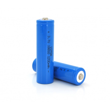 Аккумулятор 18650 Li-Ion Vipow ICR18650 TipTop, 1200mAh, 3.7V, Blue