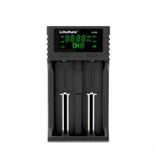 ЗУ универсальное Liitokala Lii-S2, 2 канала,LCD дисплей, поддерживает Li-ion, Ni-MH и Ni-Cd AA (R6), ААA (R03), AAAA, С (R14)