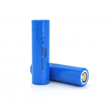 Аккумулятор 18650 Li-Ion Vipow ICR18650 FlatTop, 2000mAh, 3.7V, Blue