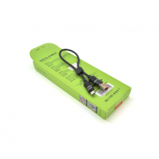 Кабель iKAKU KSC-351 XUNDIAN series for micro, Black, длина 0,25м, 5А, BOX