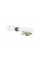 Кабель iKAKU KSC-125 ZIDAN zinc alloy charging data cable series for Type-C, White, длина 1.2м, 3,2А, BOX
