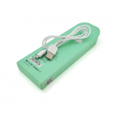 Кабель iKAKU KSC-285 PINNENG charging data cable series for micro, White, длина 1м, 2,4А, BOX