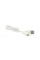 Кабель iKAKU YUANZHUANG charging data cable series for iphone, White, длина 1м, 2,4А, BOX
