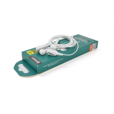 Наушники проводные iKAKU KSC-398 MUYA с микрофоном, White, Bох