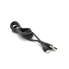 Кабель EMY MY-742, Lighting, 2.4A, Black, довжина 1м, BOX