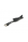 Кабель EMY MY-742, Lighting, 2.4A, Black, довжина 1м, BOX