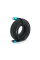 Кабель Merlion HDMI-HDMI 4Kx2K Ultra HD, 10.0m, v2,0, круглий Black, коннектор Blue, Blister-box