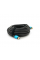 Кабель Merlion HDMI-HDMI 4Kx2K Ultra HD, 10.0m, v2,0, круглий Black, коннектор Blue, Blister-box
