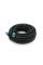 Кабель Merlion HDMI-HDMI 4Kx2K Ultra HD, 20.0m, v2,0, круглый Black, коннектор Blue, Blister-box