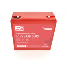 Литий-железо-фосфатный аккумулятор Merlion LiFePO4 12.8V 24AH (4S4P / BMS-30A), (179x75x167), 3,2kg for UPS, до 5000 циклов